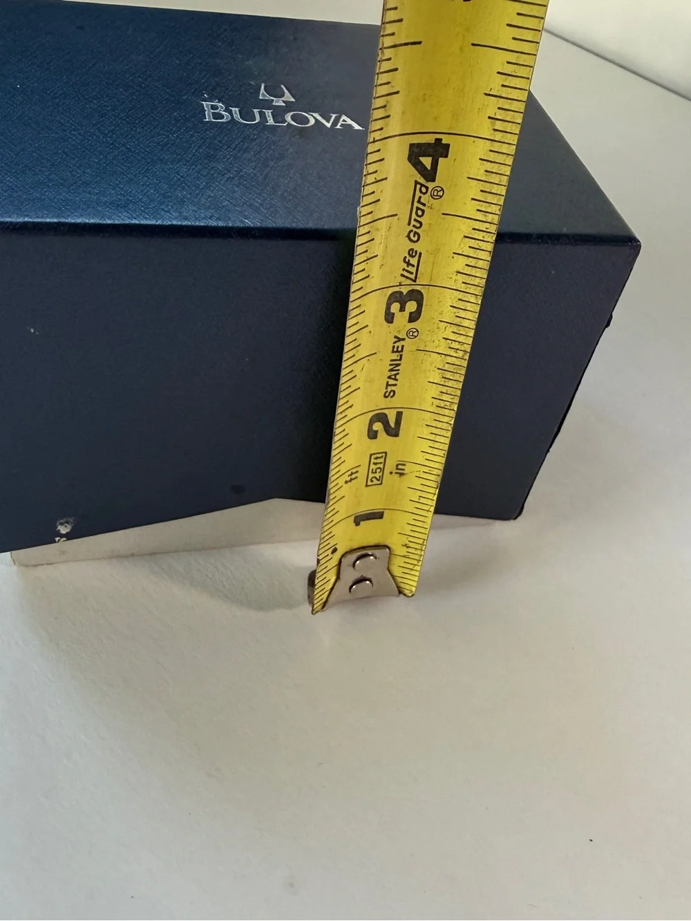 Bulova Marine Star Mens 38mm Blk Dial Silver Tone Date 96G14 New Batt, Full Kit